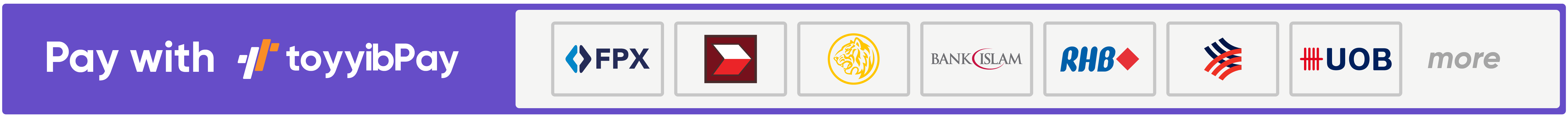 Pembayaran Melalui Online Banking (Pelbagai Bank Support)
